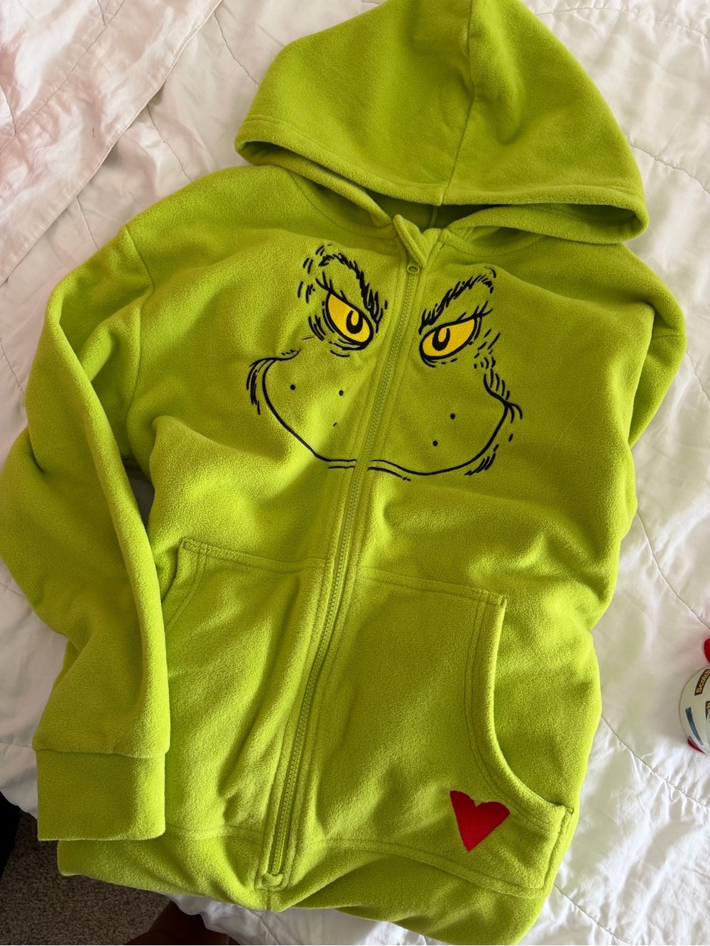 Hanna Andersson Adult Grinch Onesie